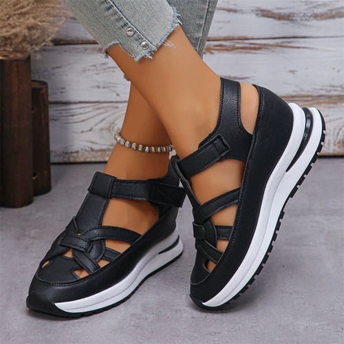 Damen sandalen keilabsatz - sandalen,