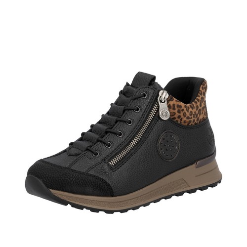 Rieker wedge sneaker schwarz - wedge,