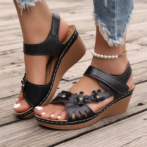 Damen sandalen keilabsatz - damen,