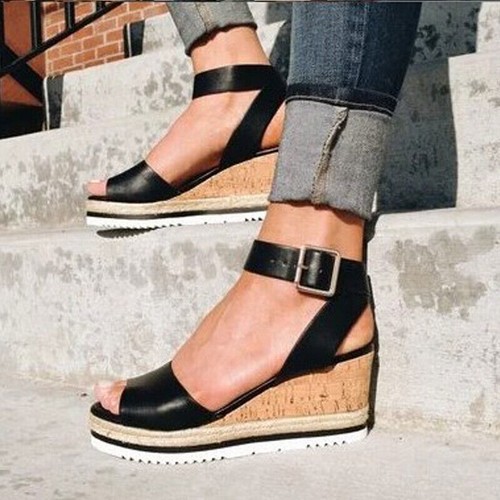 Damen plateau wedges - plateau,