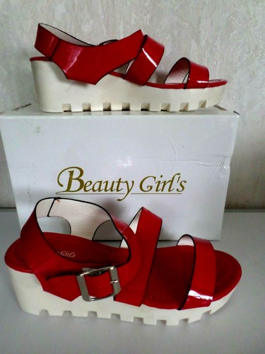 Damen sandalen plateausohle - sandalen,